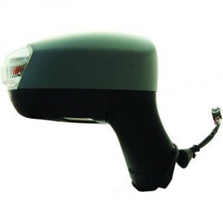 Rétroviseur Droit Mécanique Noir Pour Ford Fiesta MK5 Phase 2 (2005-2008) - Compatible OEM 1452852 - 8