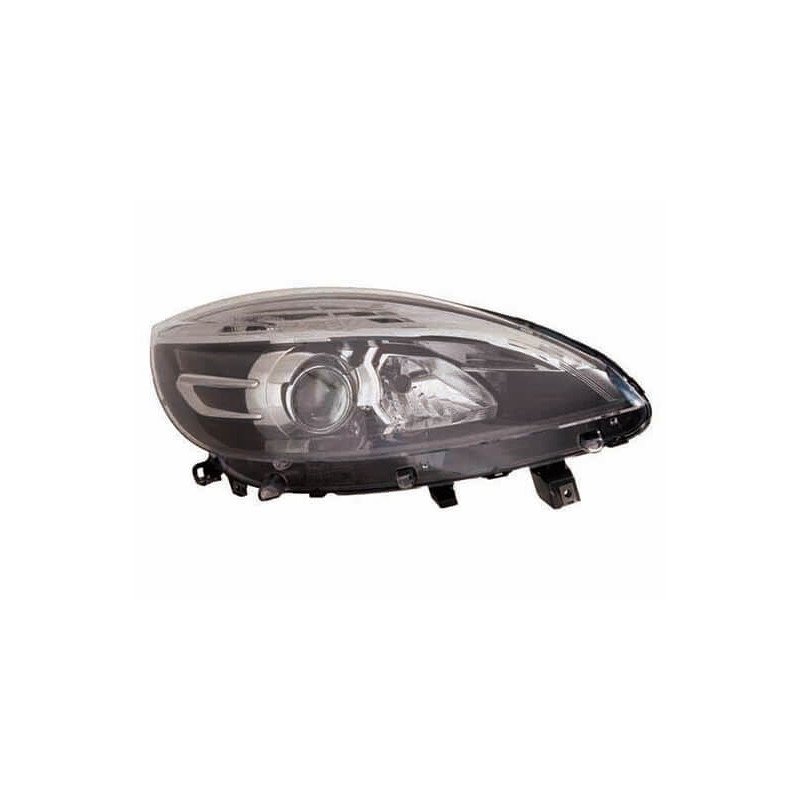Phare Gauche Avant Pour Renault Scenic III (JZ) 2008-2012 - Ampoules H7/H7