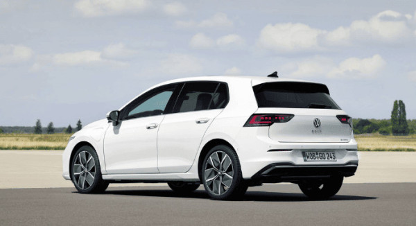 vue arrière volkswagen golf